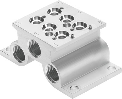 CPE14-PRS-3/8-2-NPT MANIFOLD BLOCK