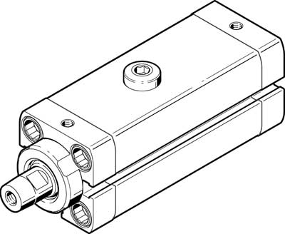 CLR-25-20-R-P-A-K11-R8 LINEAR/SWIVEL CLAMP