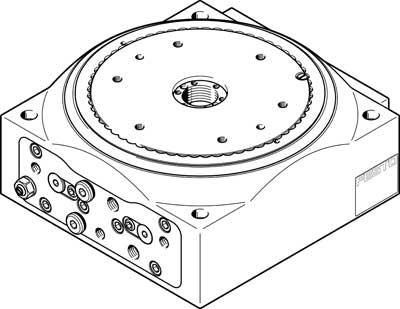DHTG-140-12-A ROTARY INDEXING TABLE