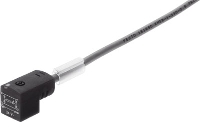 KME-1-24-10-LED PLUG SOCKET WITH CABLE