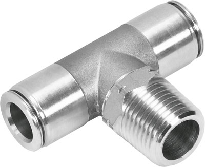 CRQST-1/4-1/4-U PUSH-IN T-FITTING