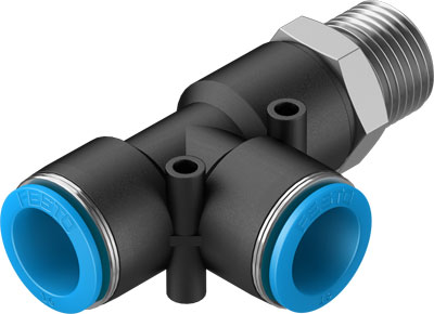 QSTL-1/2-16 PUSH-IN T-FITTING