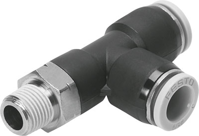 QBTL-10-32-UNF-5/32-U PUSH-IN T-FITTING