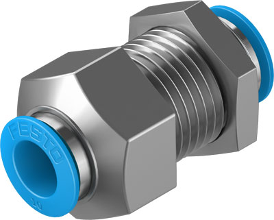 QSS-10-F PUSH-IN BULKHEAD CONNECTOR