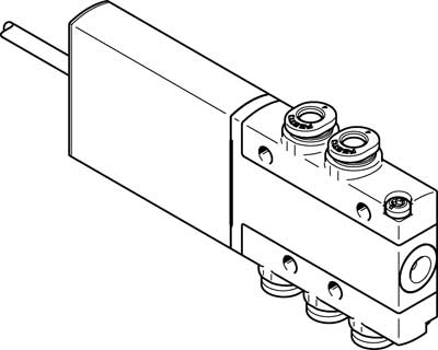 MHE2-MS1H-5/2-QS-4-K SOLENOID VALVE