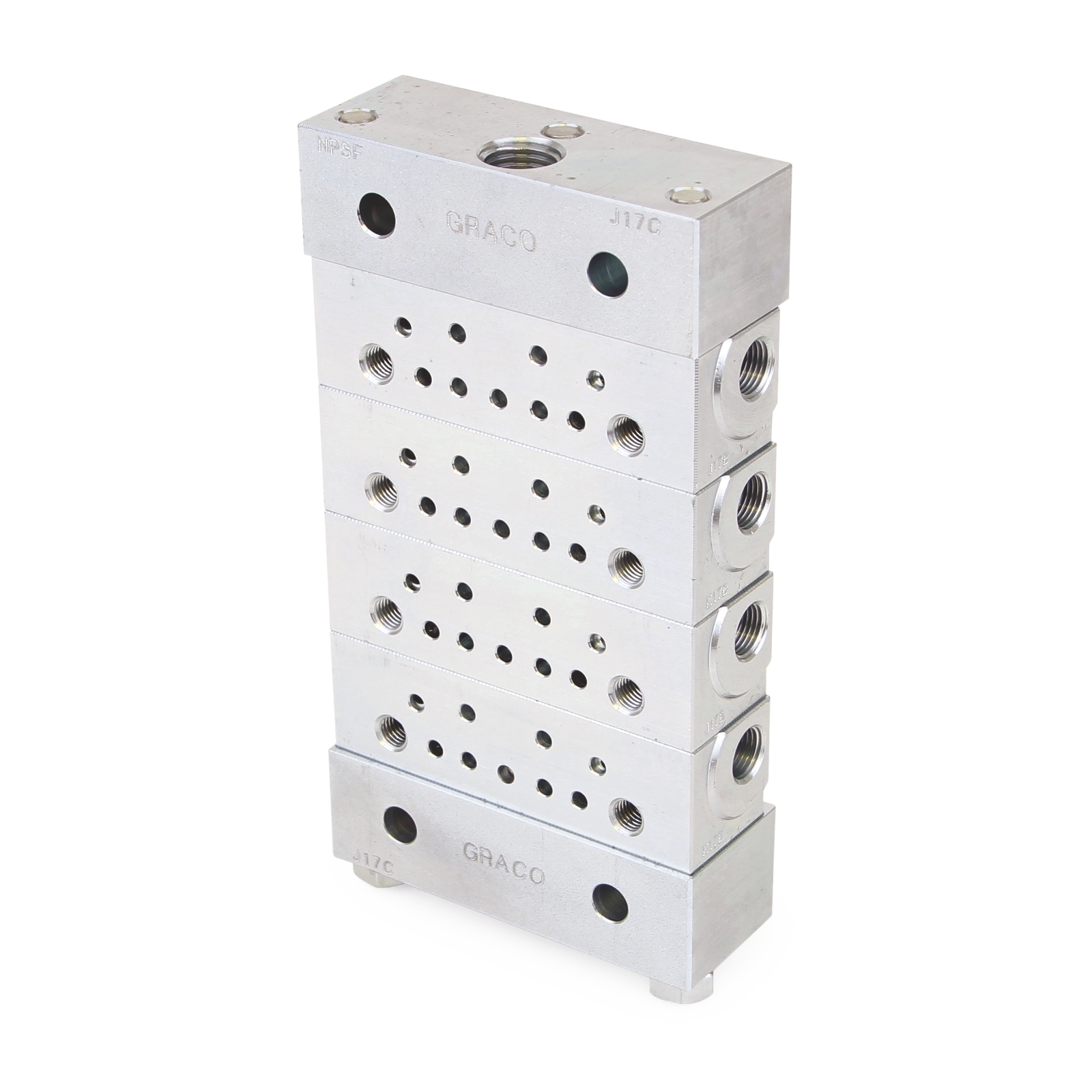 PLATE,BASE,MSP,BSPP,4 SECT, SS