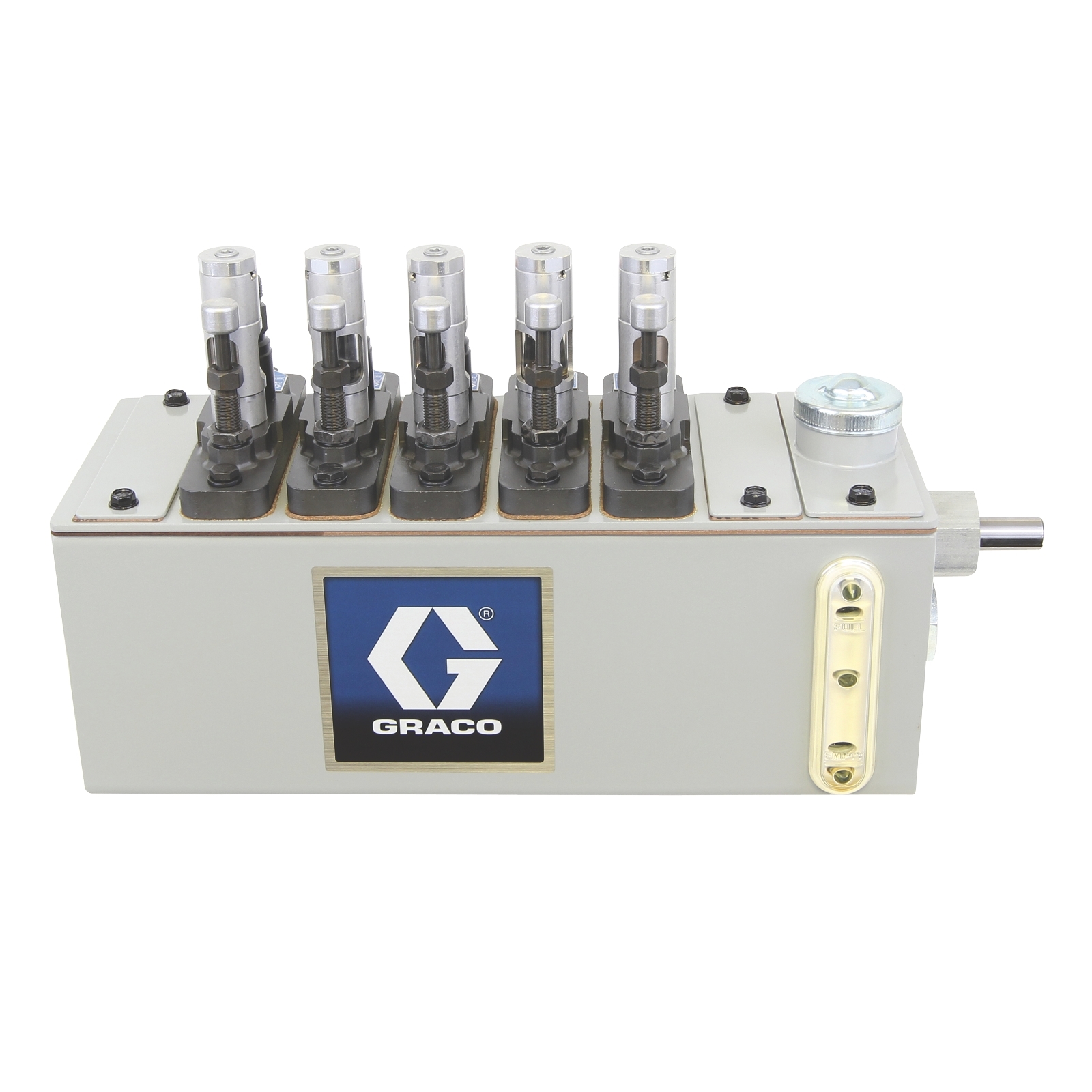 LUBRICATOR, 6 PINT, 118:1, 5 PUMP, 1/4, RH