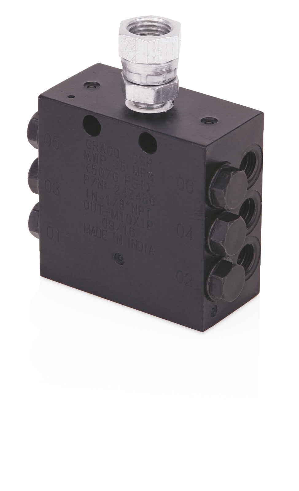 VALVE, CSP, 12OUTLET, BSPP, IND, PKG