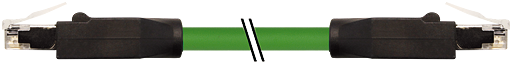 RJ45 MALE 0° / RJ45 MALE 0° SHIELDED ETHERNET