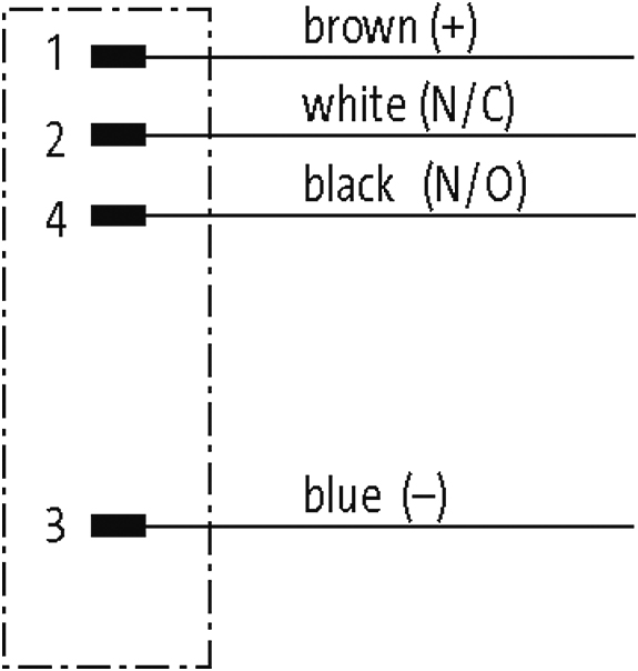 M12 MALE 0° WITH CABLE