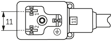 MSUD VALVE PLUG FORM BI 11MM