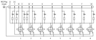 EXACT12, 8XM12, 4 POLE