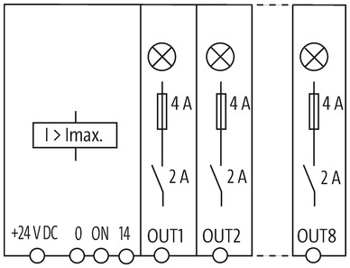 MICO BASIC 8.2 ELECTRONIC CIRCUIT PROTECTION, 8 CHANNELS