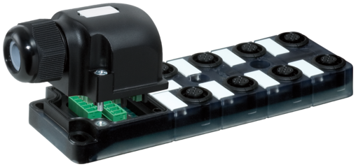 EXACT12, 8XM12, 4 POLE CAP, PLUG. SCREW-TERM.