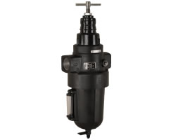 B17 Filter Regulator, 1-1/4" PTF, 1 liter automatic drain, 5µm