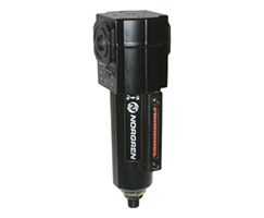 Excelon F72G Series, general purpose filter, 1/4" PTF ports, 40 µm, autodrain, metal bowl, without service life indicator
