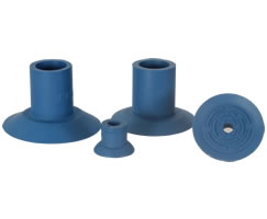 IMI Norgren NFT Series Vacuum Cup - Flat, 0.96 OD, White Silicone