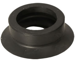 IMI Norgren NSG Series Vacuum Cup - Flat, 0.98 OD, White Silicone