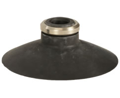 IMI Norgren NUC Series Vacuum Cup - Flat, 1.97 OD, NBR