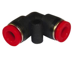 Union elbow, 4mm tube O/D