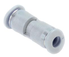 Straight Connector, 6mm tube O/D