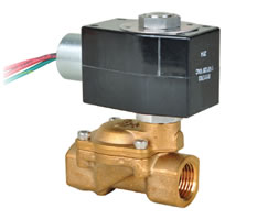 Pilot operated solenoid valves, explosion proof coil