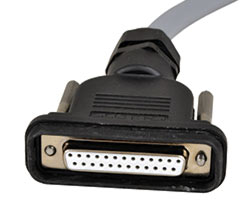 15` cable, 25-pin D-Sub Connector