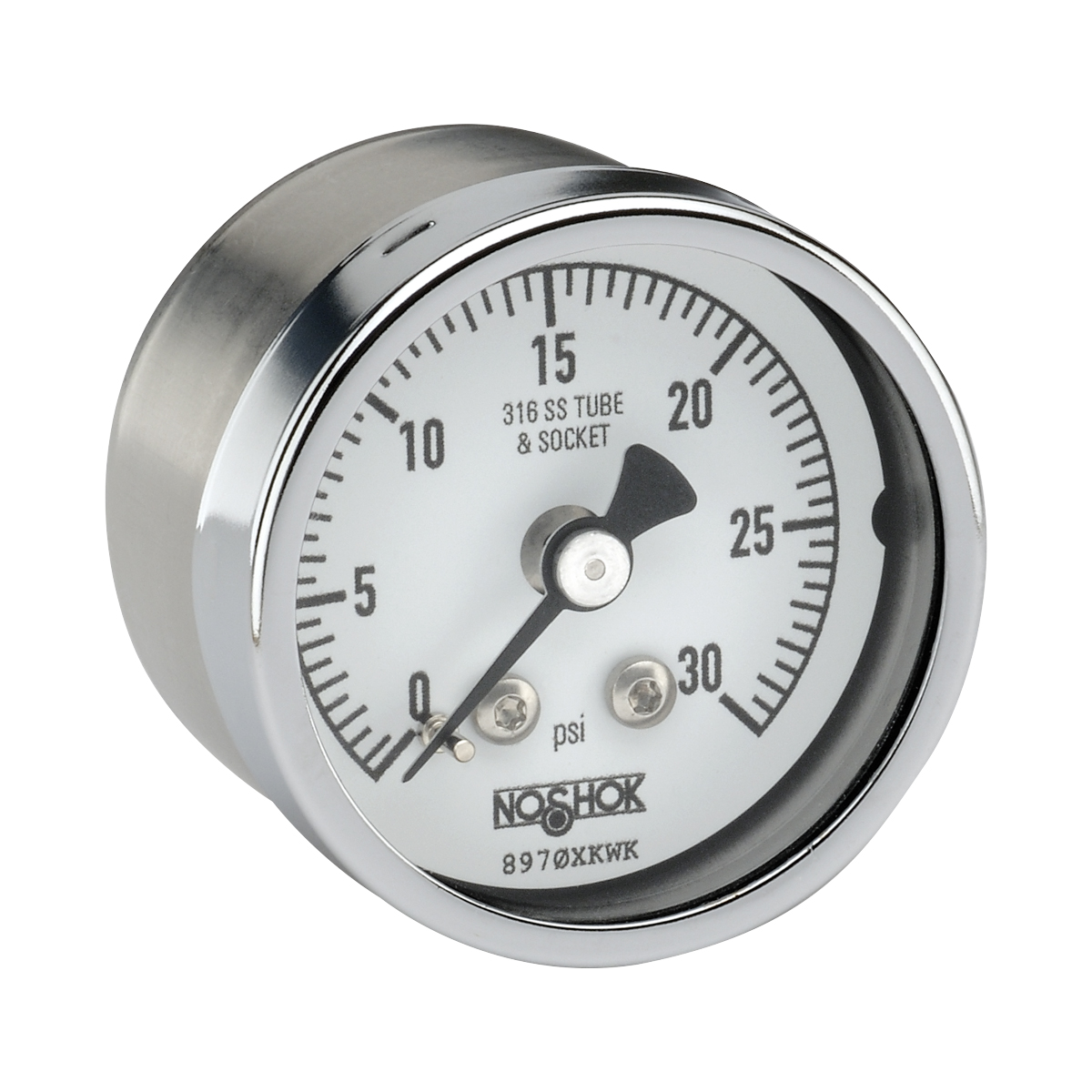 400 Series 0 to 300 psi Range All Stainless Steel Dry and Liquid Filled Pressure Gauge
