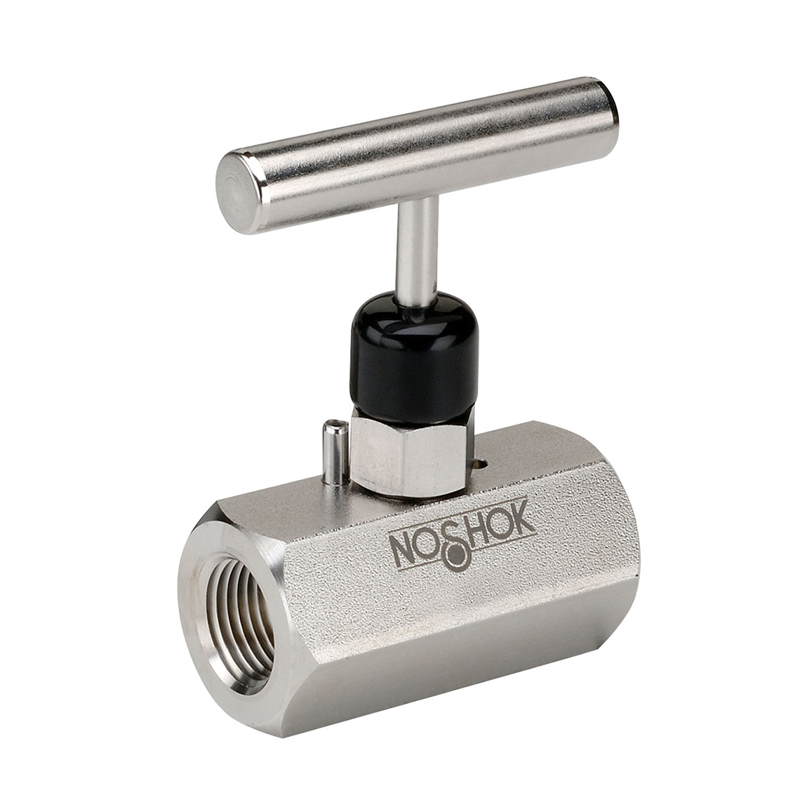 400 Series 1-1/4 in. Connection Size Standard Needle Valve with Hard Seat