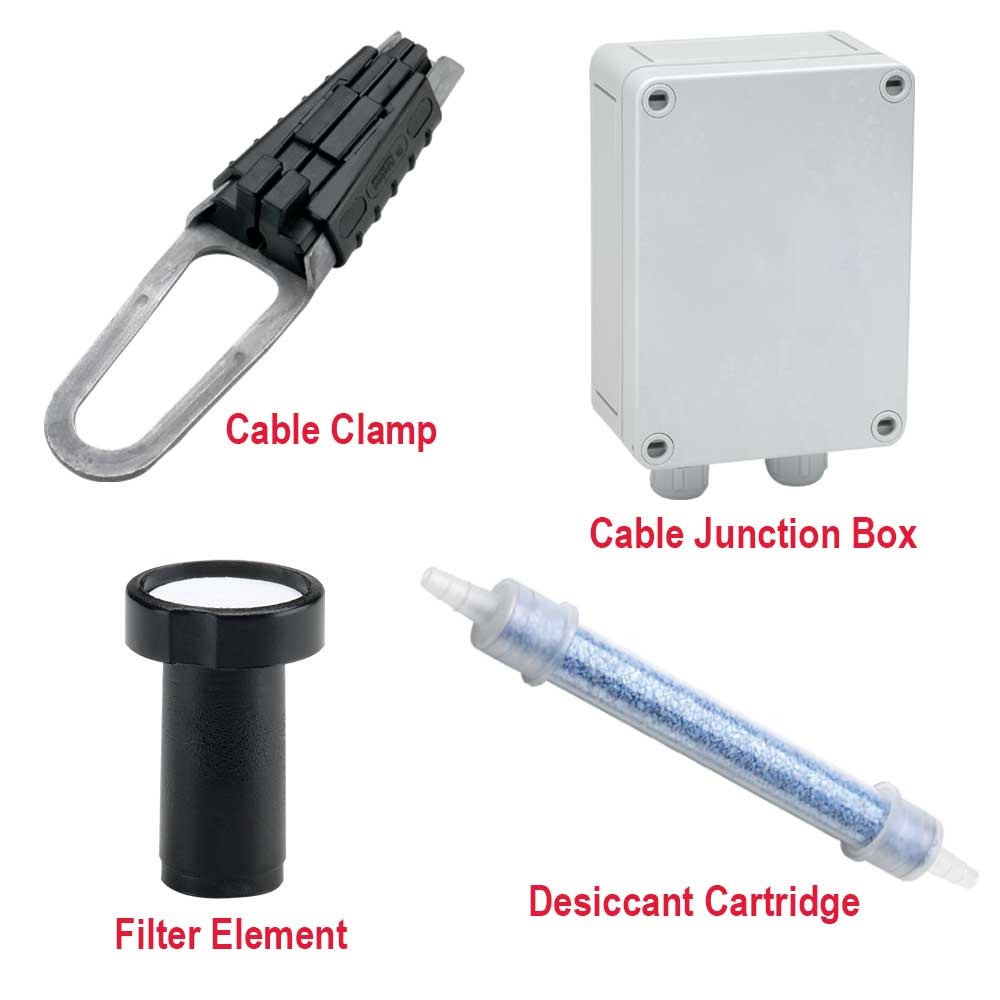 627 Series 42 ft Cable Length Intrinsically Safe Submersible Liquid Level Transmitter