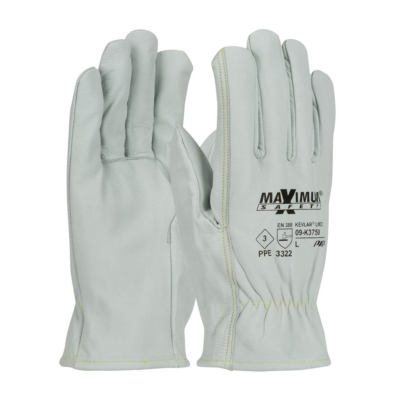 AR/FR TOP GRAIN GOATSKIN LEATHER DRIVERS GLOVE WITH KEVLAR® LINER - STRAIGHT THUMB