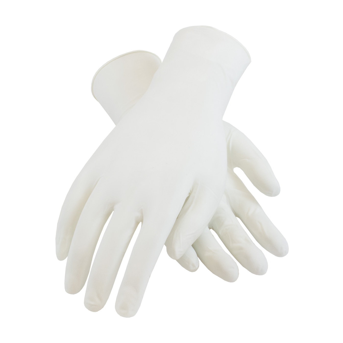 SINGLE USE CLASS 100 CLEANROOM NITRILE GLOVE WITH FINGER TEXTURED GRIP - 9.5"