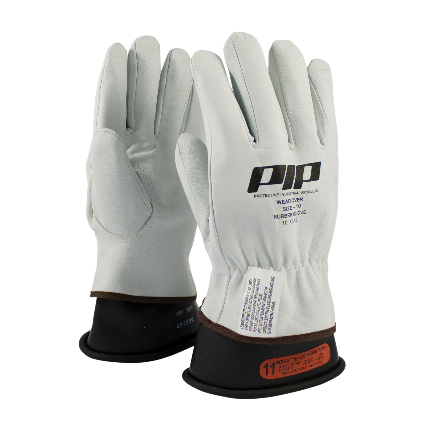 TOP GRAIN GOATSKIN LEATHER PROTECTOR FOR NOVAX® GLOVES - DRIVER`S STYLE