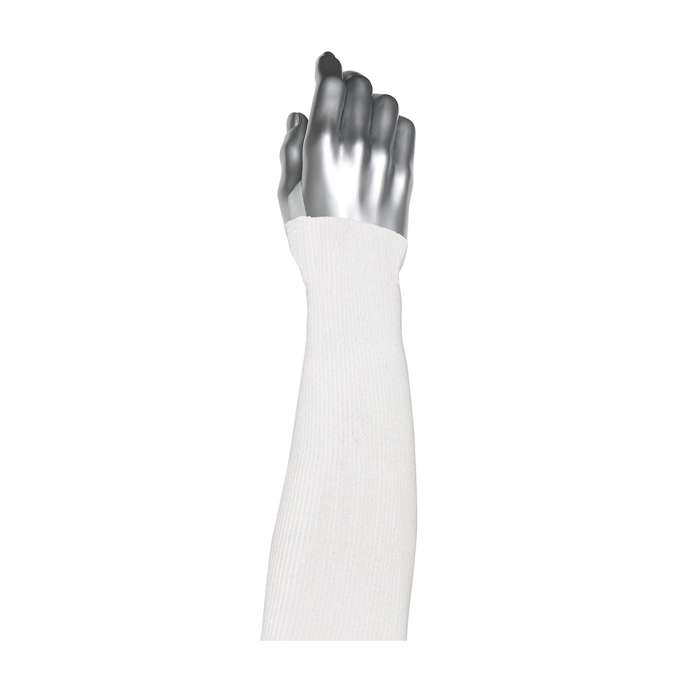 SINGLE-PLY PRITEX™  BLENDED SLEEVE WITH ANTIMICROBIAL FIBERS, SMART-FIT® AND ELASTIC THUMB