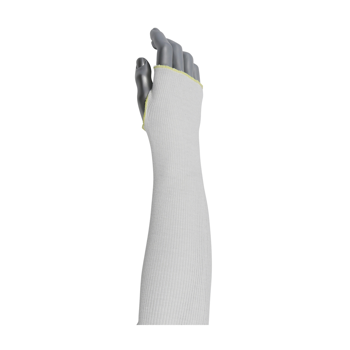 SINGLE-PLY PRITEX™ BLENDED SLEEVE WITH ANTIMICROBIAL FIBERS, SMART-FIT® AND THUMB HOLE
