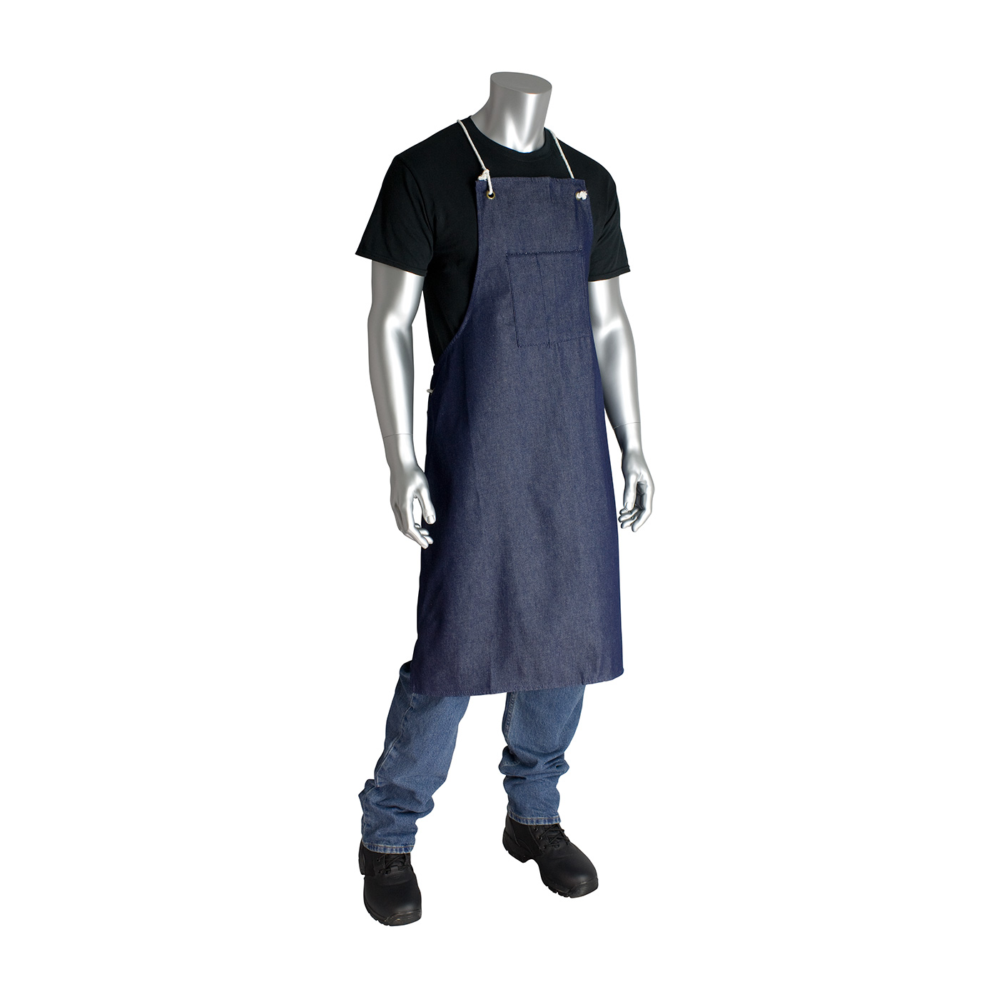 DENIM APRON - ONE POCKET