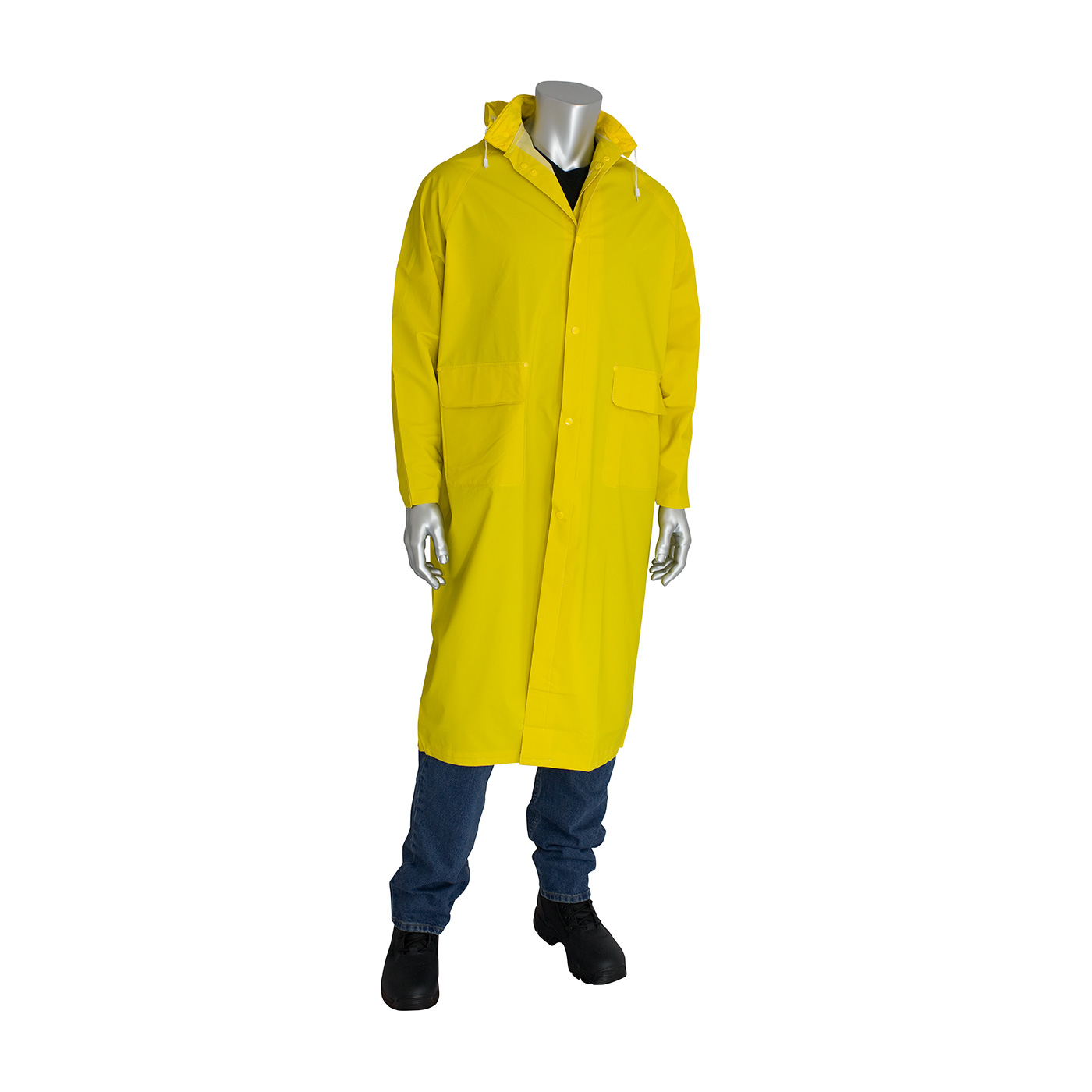 PREMIUM TWO-PIECE 48" TREATED RAINCOAT - 0.35 MM