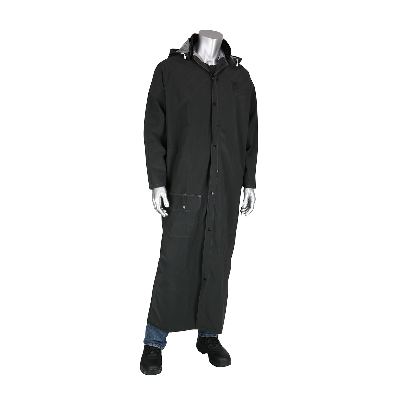 PREMIUM 60" DUSTER RAINCOAT - 0.35 MM
