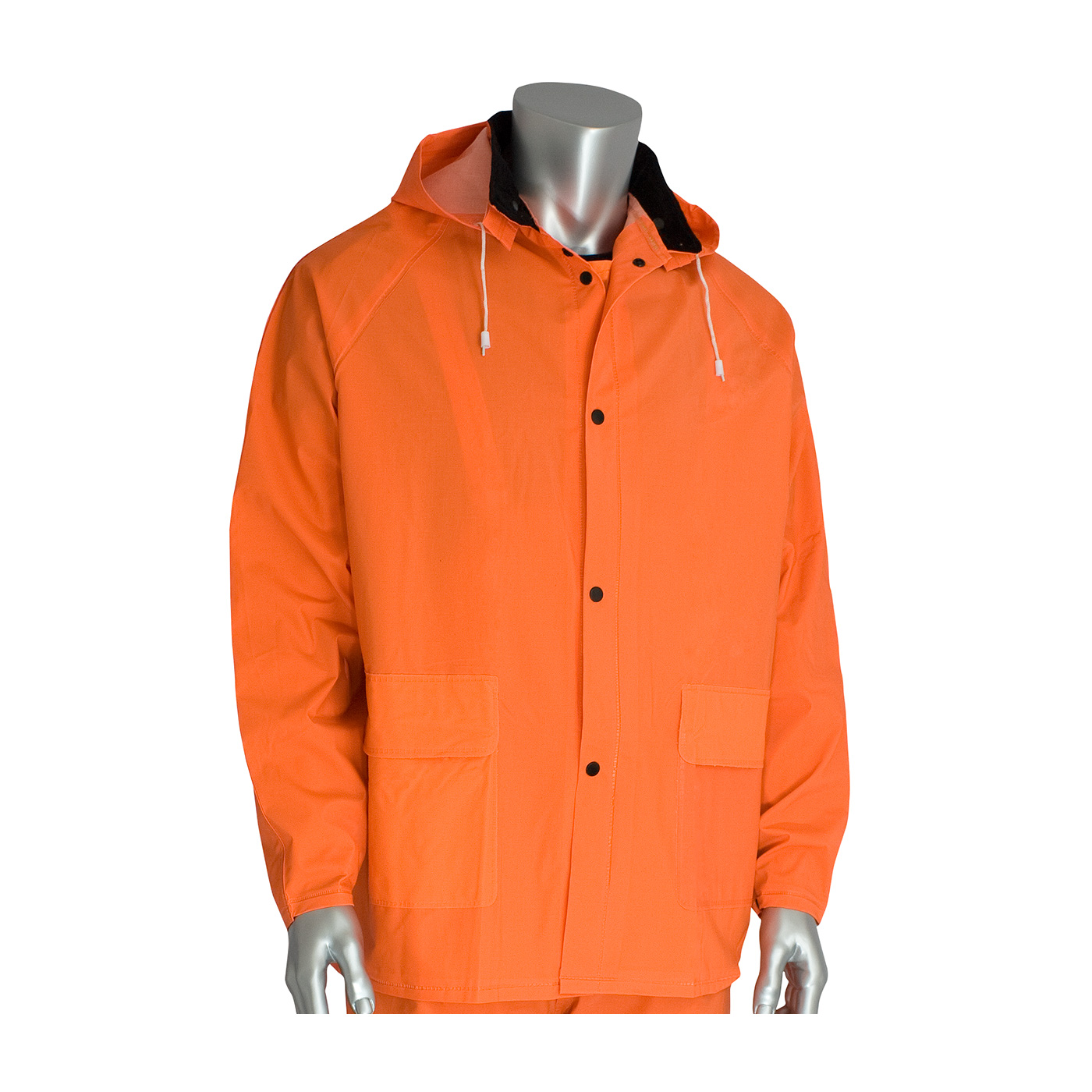 PREMIUM HI-VIS THREE-PIECE RAINSUIT - 0.35MM