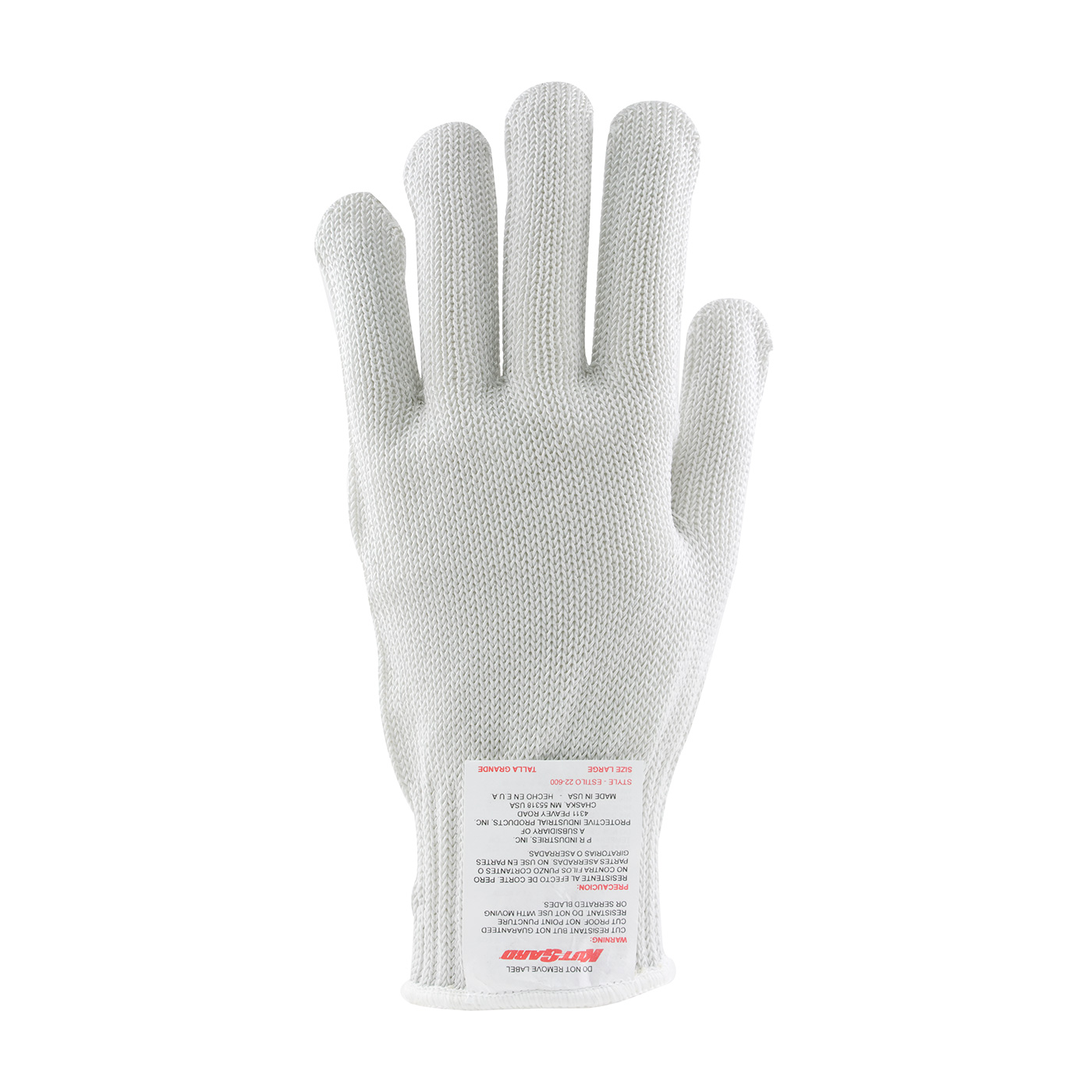SEAMLESS KNIT POLYKOR® BLENDED ANTIMICROBIAL GLOVE - HEAVY WEIGHT