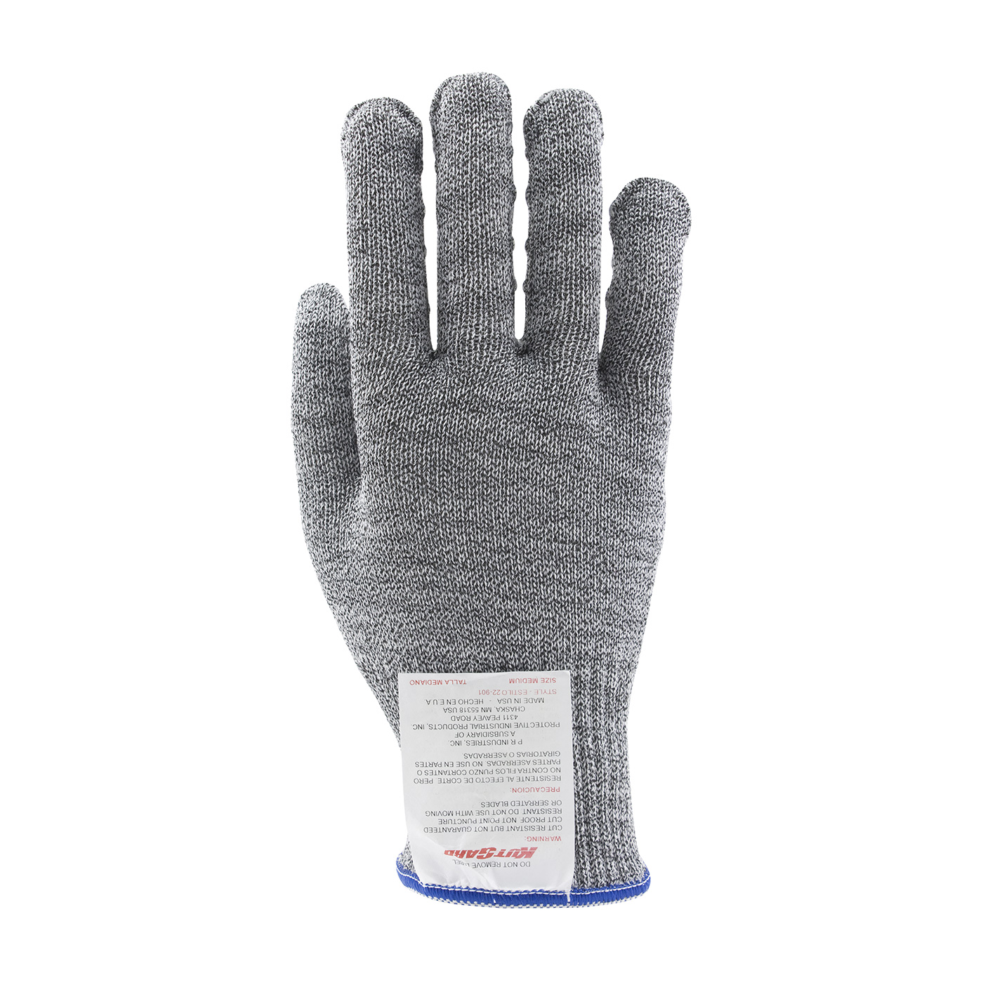 SEAMLESS KNIT DYNEEMA® BLENDED GLOVE WITH SILAGRIP COATING ON PALM - MEDIUM WEIGHT