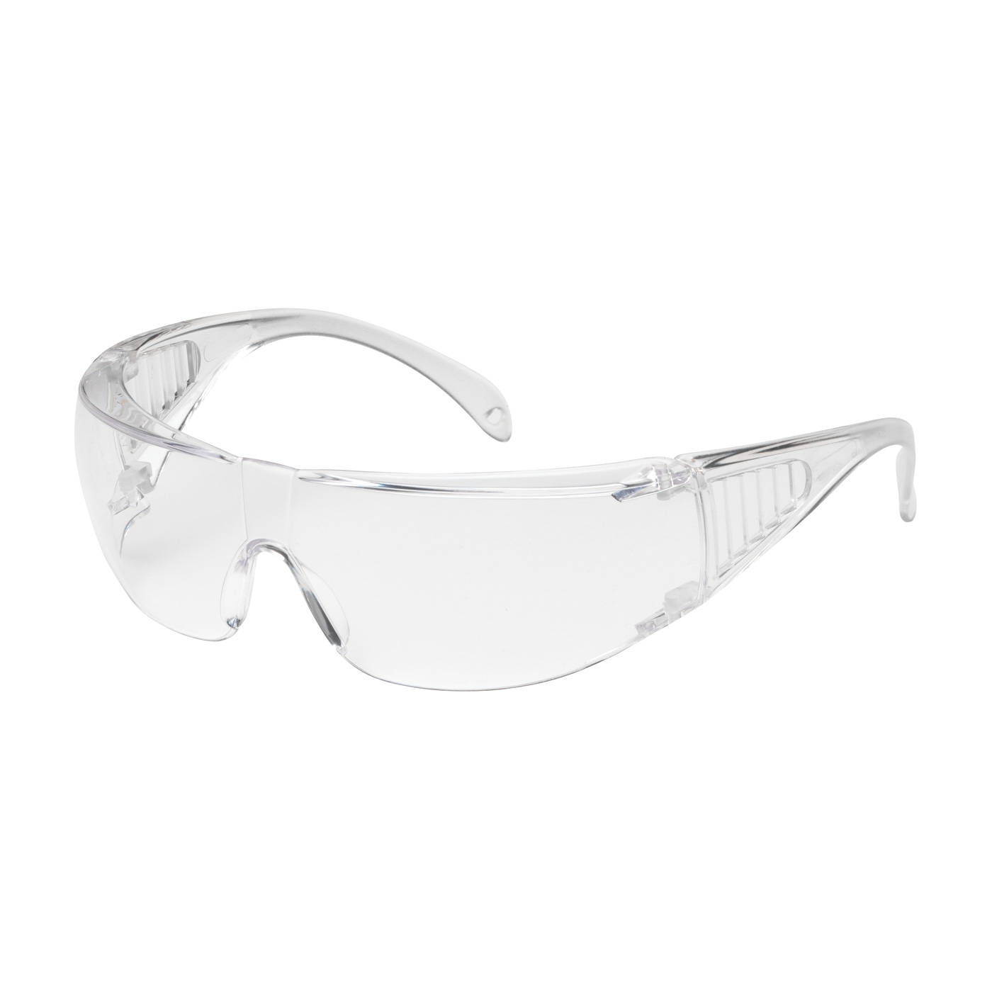 OTG RIMLESS SAFETY GLASSES WITH CLEAR TEMPLE AND CLEAR LENS