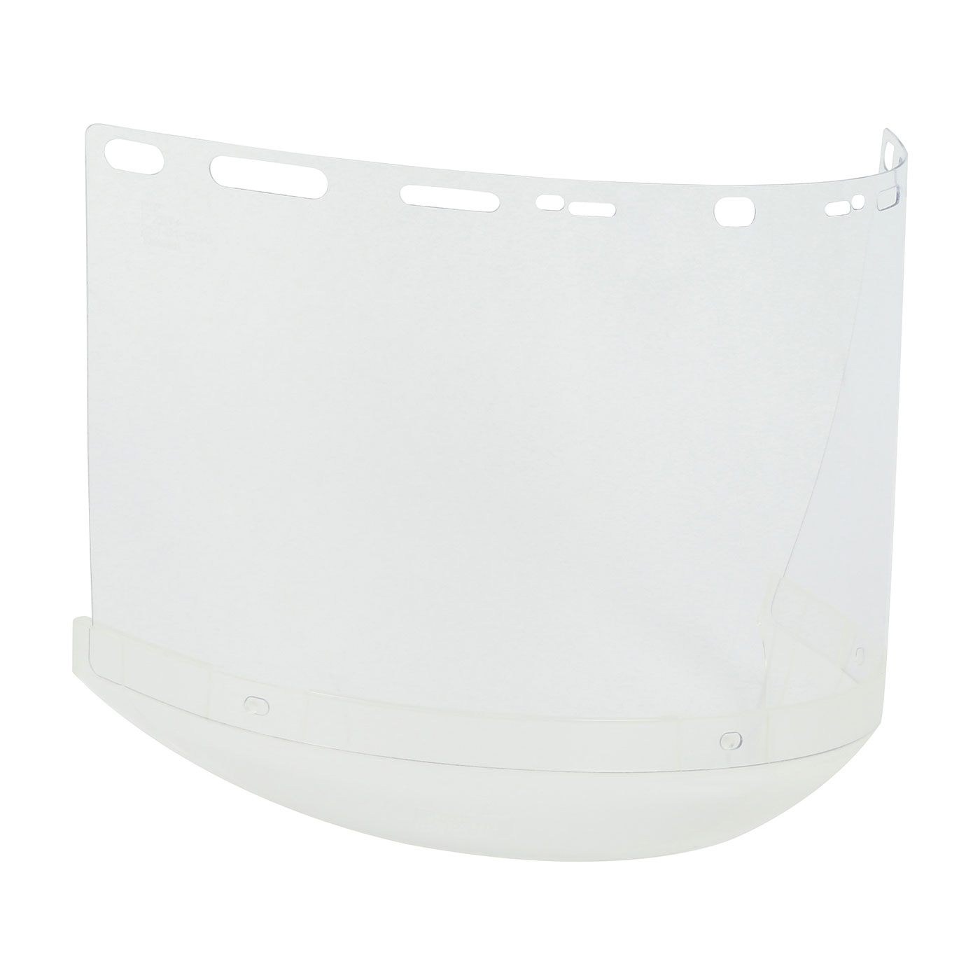 UNIVERSAL FIT POLYCARBONATE SAFETY VISOR WITH CHIN CUP - .040" THICKNESS
