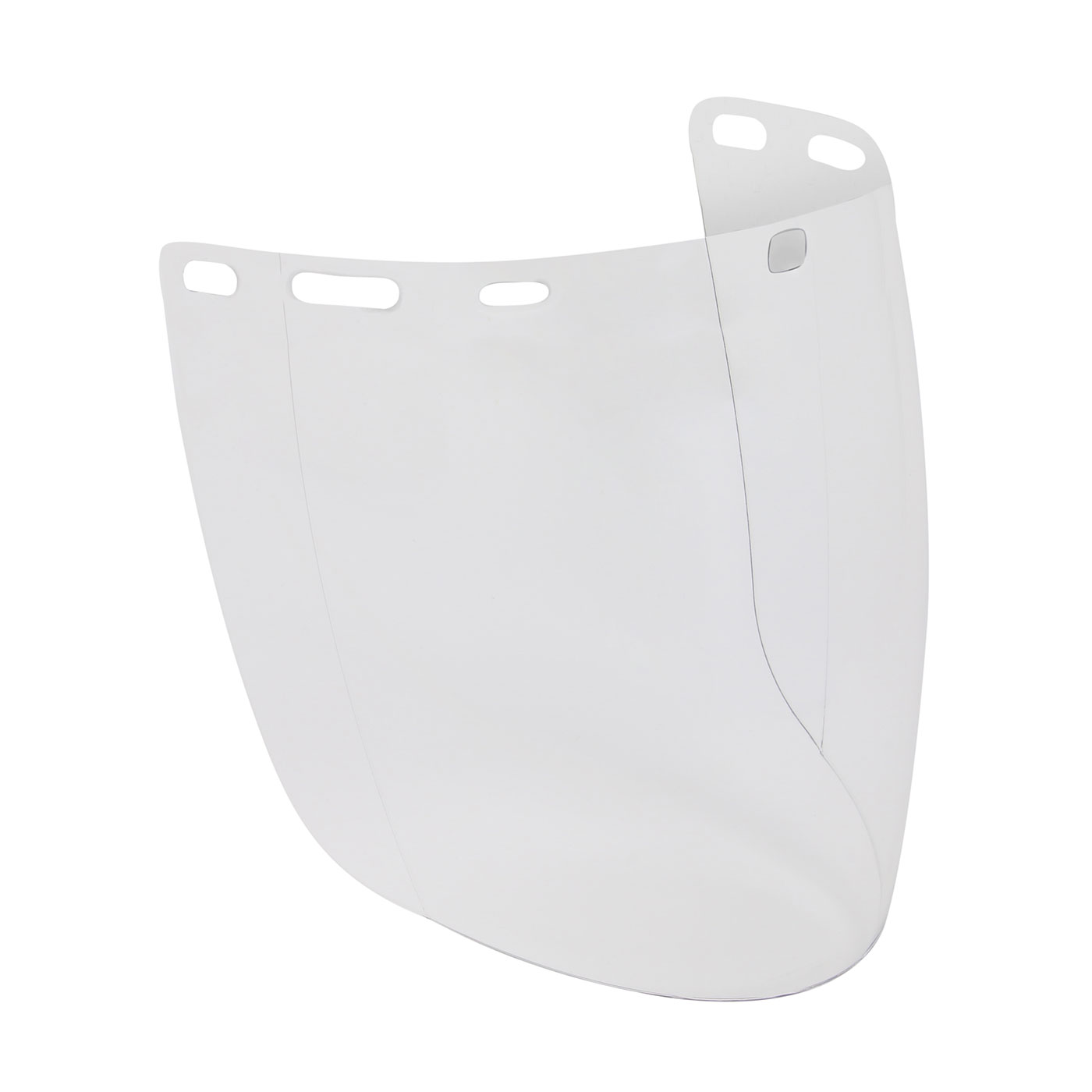 UNCOATED ASPHERICAL POLYCARBONATE SAFETY VISOR - CLEAR