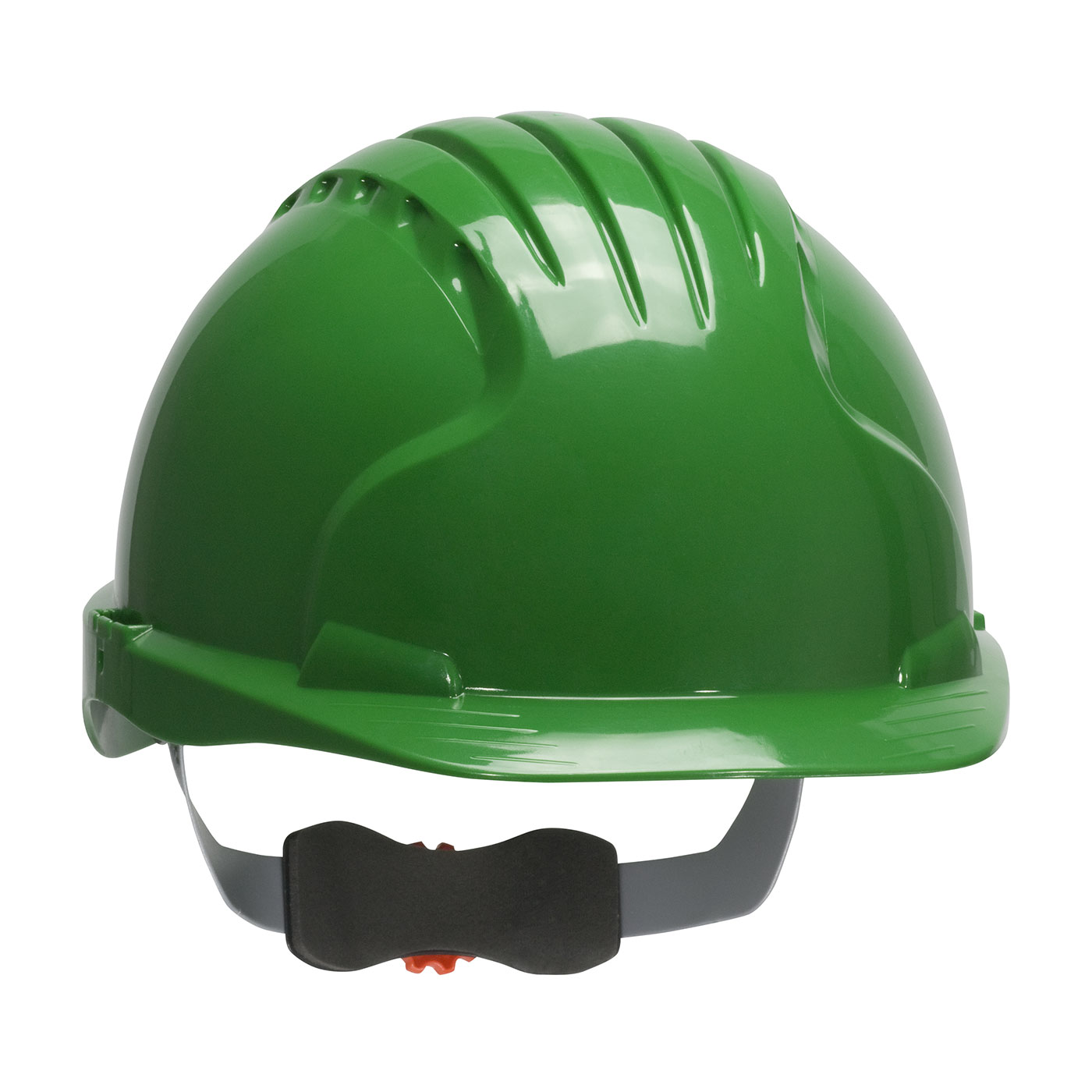 CAP STYLE HARD HAT WITH HDPE SHELL, 6-POINT POLYESTER SUSPENSION AND WHEEL RATCHET ADJUSTMENT