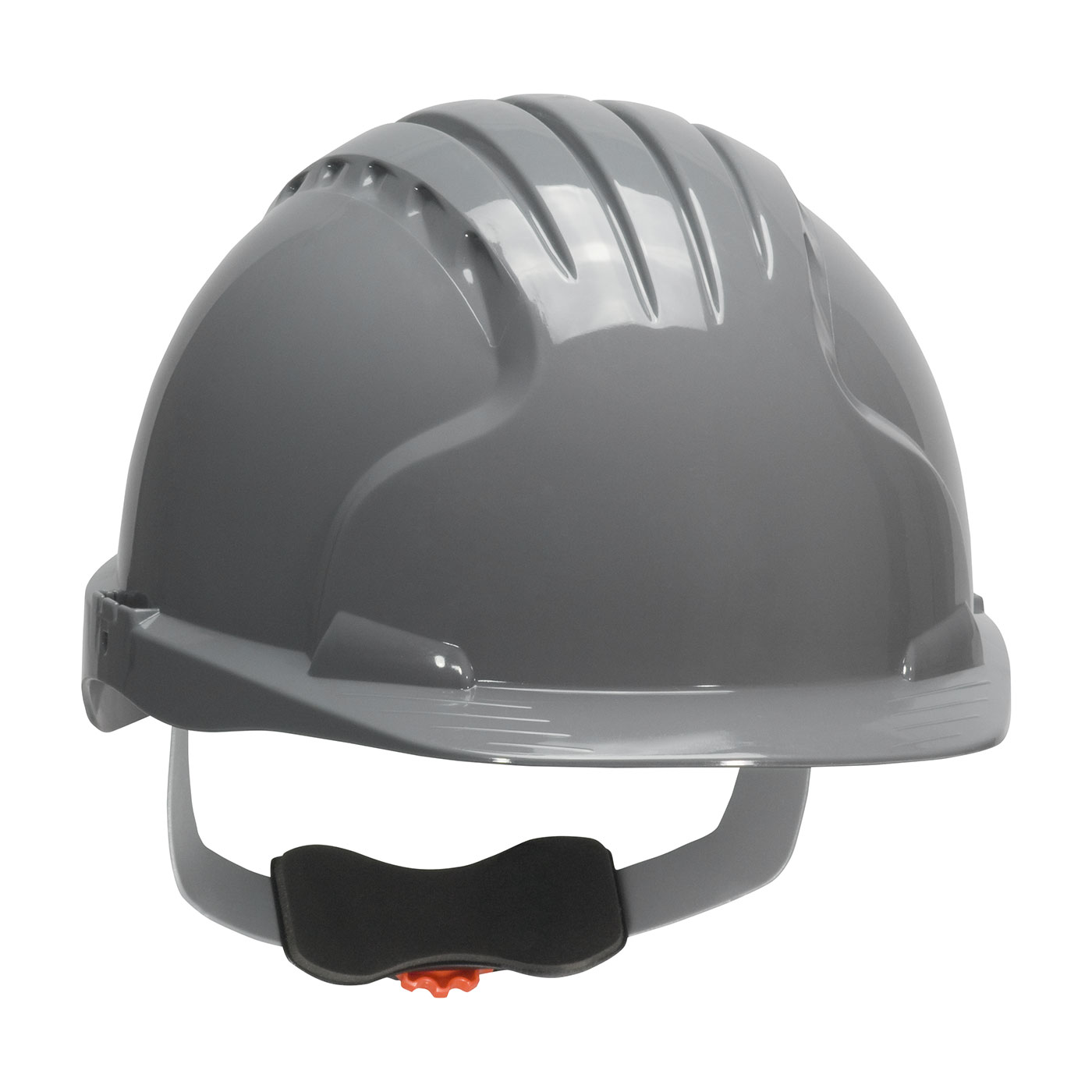 CAP STYLE HARD HAT WITH HDPE SHELL, 6-POINT POLYESTER SUSPENSION AND WHEEL RATCHET ADJUSTMENT