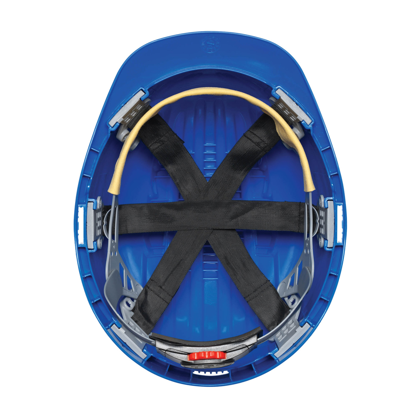 CAP STYLE HARD HAT WITH HDPE SHELL, 6-POINT POLYESTER SUSPENSION AND WHEEL RATCHET ADJUSTMENT
