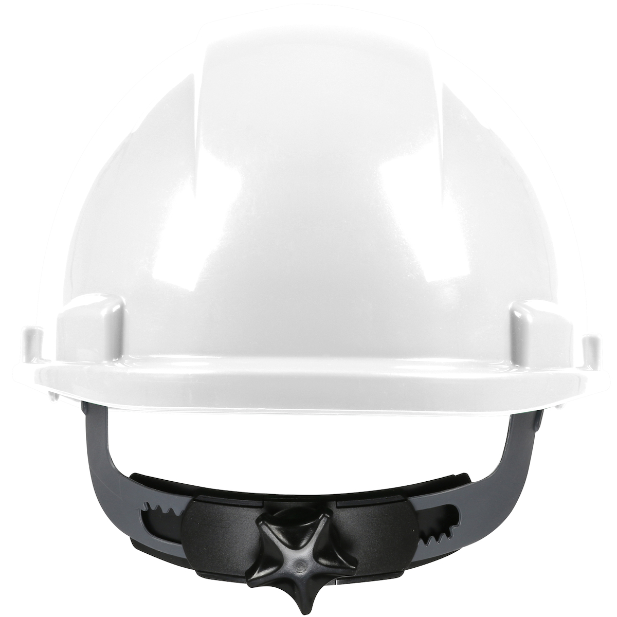 SHORT BRIM, CAP STYLE HARD HAT WITH HDPE SHELL, 4-POINT TEXTILE SUSPENSION AND WHEEL RATCHET ADJUSTMENT