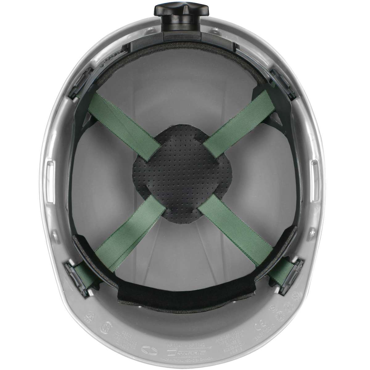 SHORT BRIM, CAP STYLE HARD HAT WITH HDPE SHELL, 4-POINT TEXTILE SUSPENSION AND WHEEL RATCHET ADJUSTMENT