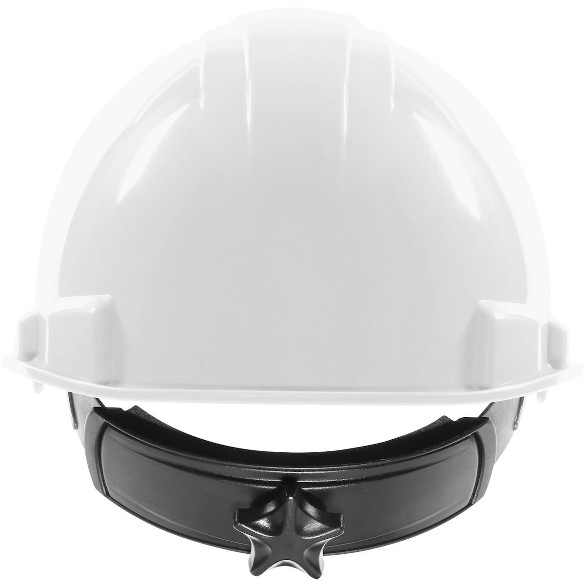 CAP STYLE HARD HAT WITH HDPE SHELL, 4-POINT TEXTILE SUSPENSION AND WHEEL RATCHET ADJUSTMENT